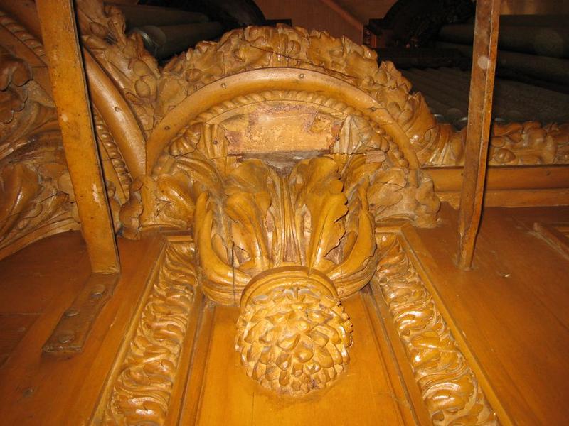 orgue de tribune, détail