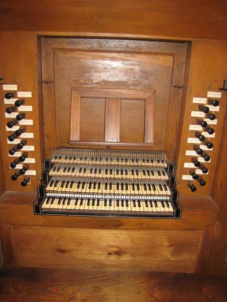 orgue de tribune, détail