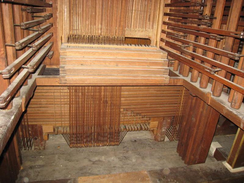 orgue de tribune, détail