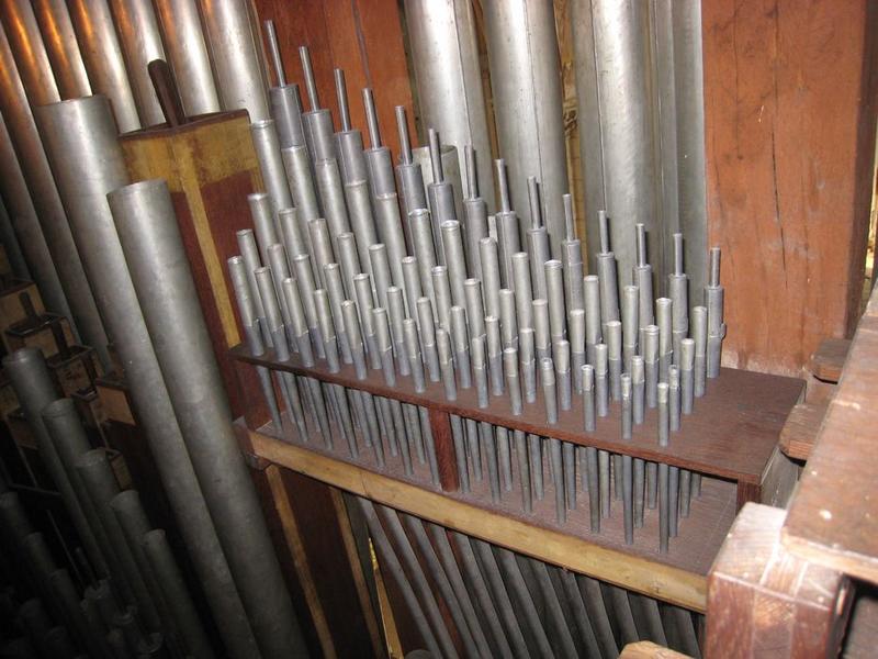 orgue de tribune, détail