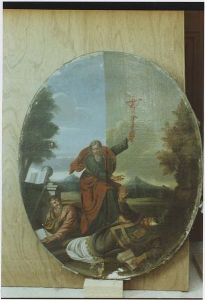 tableau : Triomphe du Christ (le), vue générale