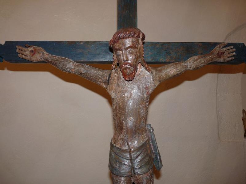 Croix de procession, vue partielle