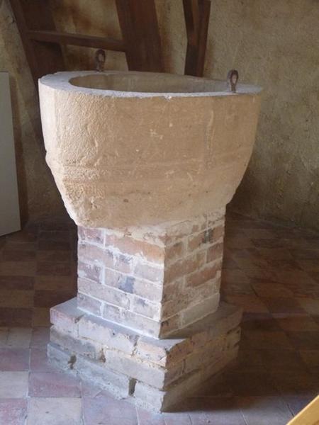 fonts baptismaux, vue générale - © Ministère de la Culture (France), Médiathèque du patrimoine et de la photographie, tous droits réservés