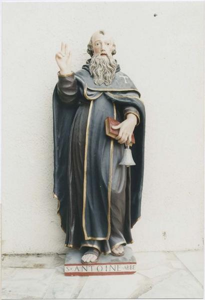 statue : Saint Antoine abbé, vue générale