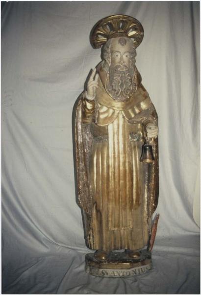 statue : saint Antoine, vue générale