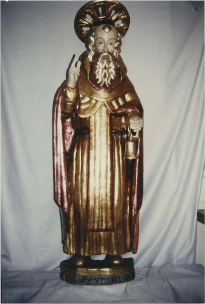 statue : saint Antoine, vue générale