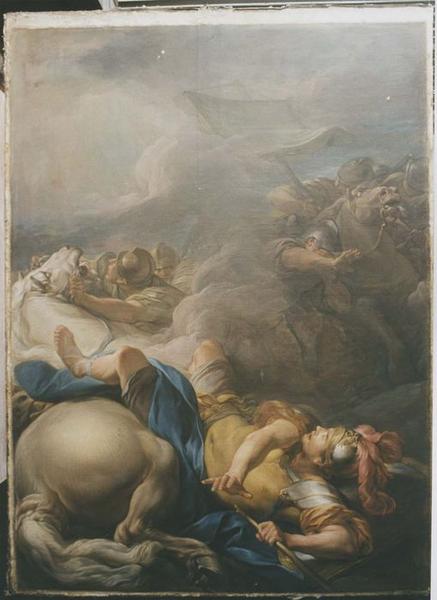 tableau : saint Paul sur le chemin de Damas,vue générale