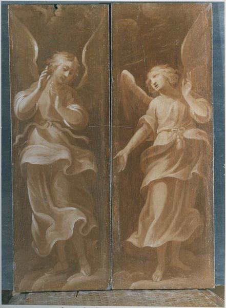 retable, détail : anges