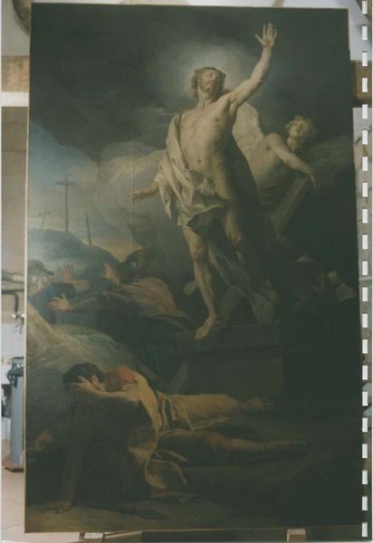 tableau : la Résurrection, vue générale