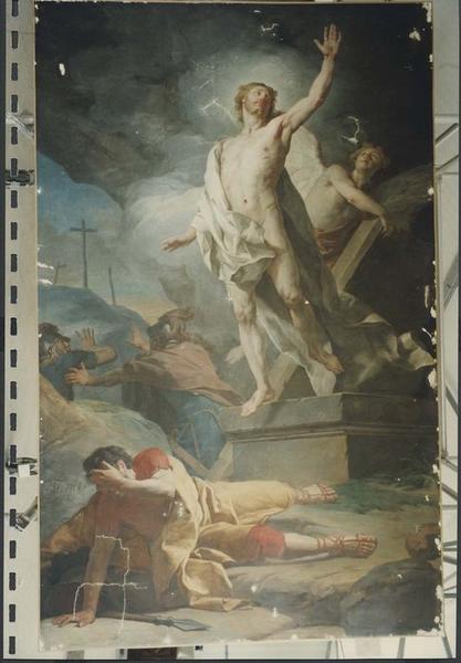 tableau : la Résurrection, vue générale