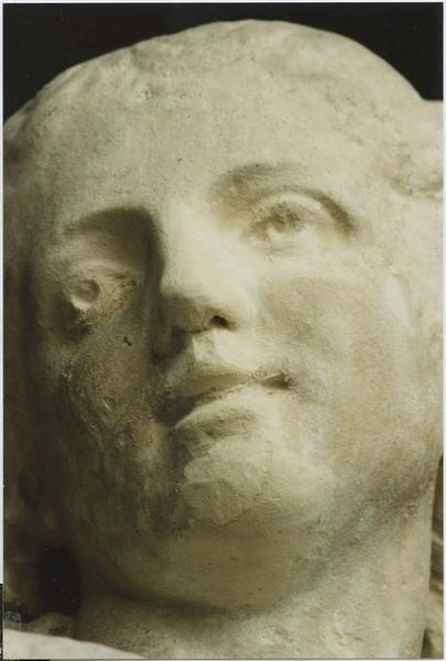 statue : Allégorie de l'air, détail