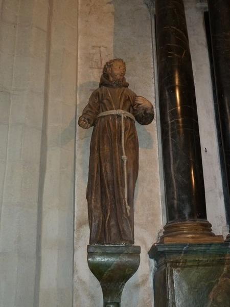 statue : saint François, vue générale