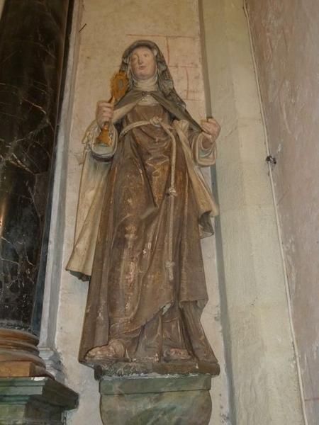 Statue : Sainte Claire