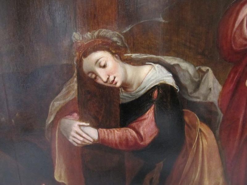tableau : Calvaire, détail - © Ministère de la Culture (France), Médiathèque du patrimoine et de la photographie, tous droits réservés