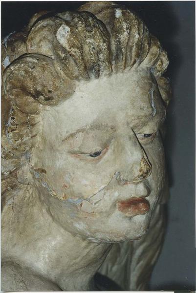 statue : ange, détail