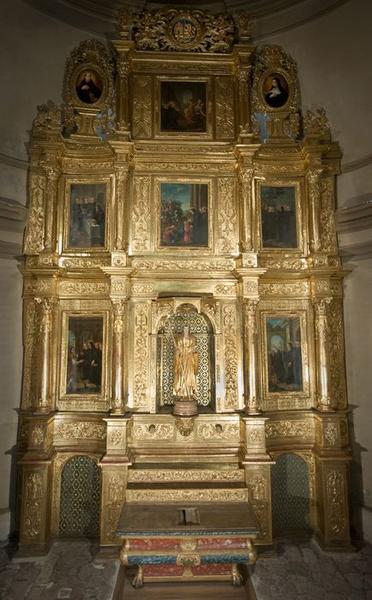 retable de saint Benoît, vue générale - © Ministère de la Culture (France), Médiathèque du patrimoine et de la photographie (objets mobiliers), tous droits réservés