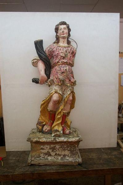 statue : ange sud, vue générale