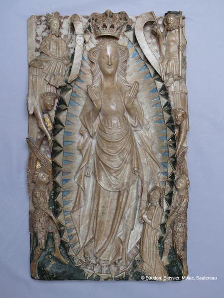 retable, bas-relief : Assomption, vue générale