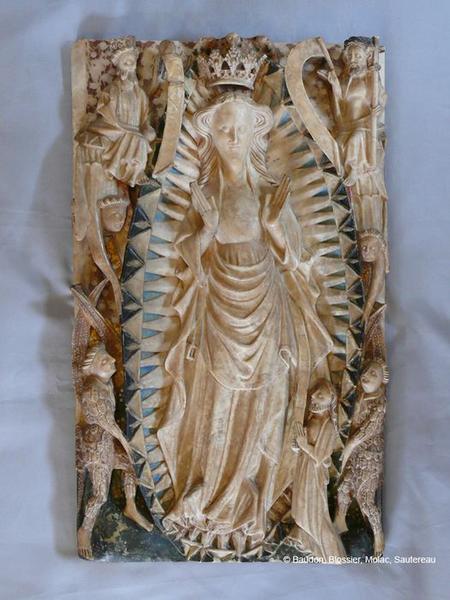 retable, bas-relief : Assomption, vue générale