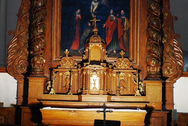 tabernacle du maître-autel, vue générale