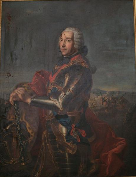 tableau : Portrait de Charles-Louis-Auguste Fouquet, maréchal-duc de Belle-Isle, vue générale