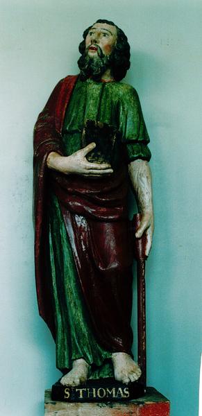 statue : apôtre, vue générale