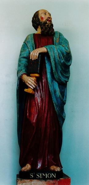 statue : apôtre, vue générale