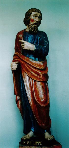 statue : apôtre, vue générale