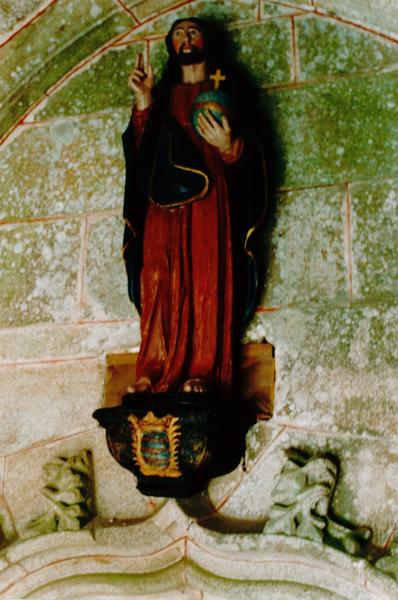 statue : Christ sauveur du monde, vue générale
