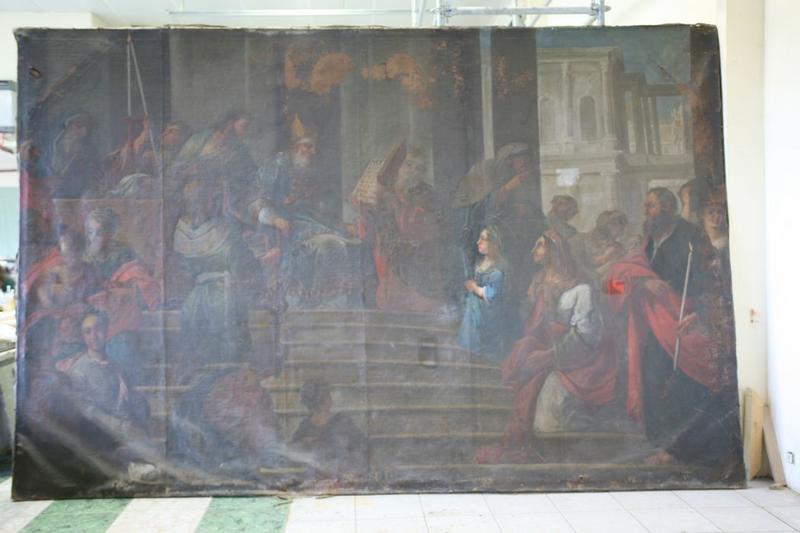 tableau : Présentation de la Vierge au Temple (la), vue générale - © Ministère de la Culture (France), Médiathèque du patrimoine et de la photographie, tous droits réservés