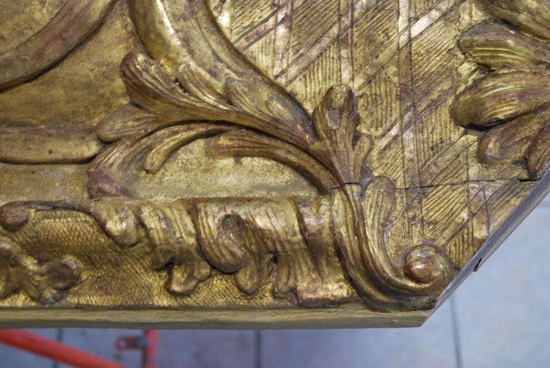 cadre du tableau : Présentation de la Vierge au Temple (la), détail - © Ministère de la Culture (France), Médiathèque du patrimoine et de la photographie, tous droits réservés