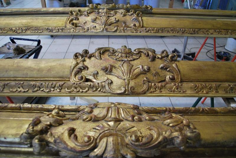 cadre du tableau : Présentation de la Vierge au Temple (la), détail - © Ministère de la Culture (France), Médiathèque du patrimoine et de la photographie, tous droits réservés