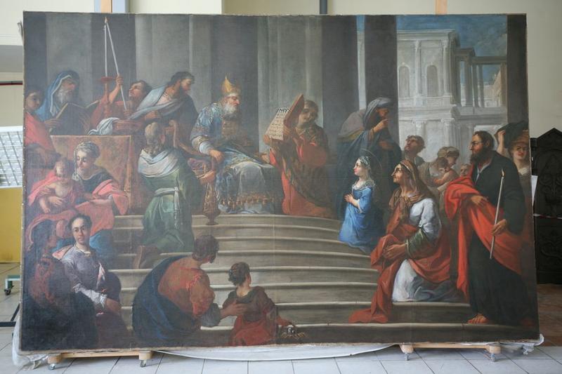 tableau : Présentation de la Vierge au Temple (la), vue générale - © Ministère de la Culture (France), Médiathèque du patrimoine et de la photographie, tous droits réservés