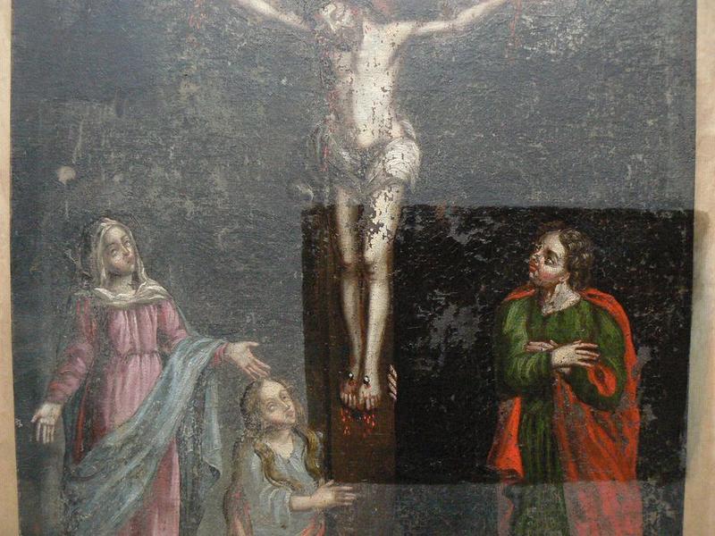 tableau : Calvaire (le), vue partielle