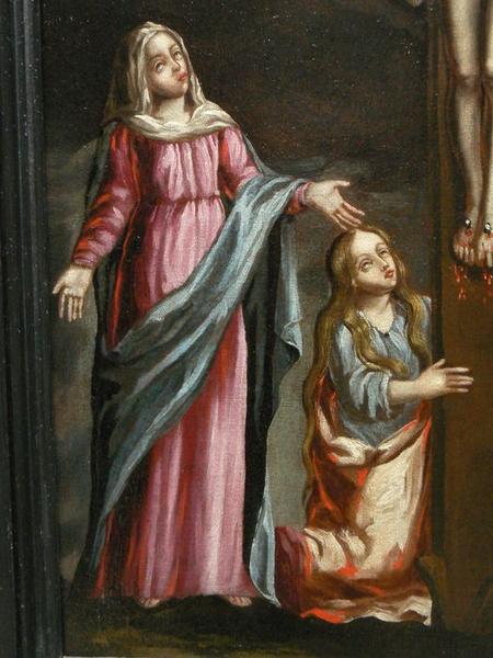 tableau : Calvaire (le), vue partielle