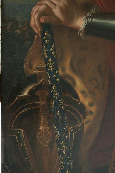 tableau : Portrait de Charles-Louis-Auguste Fouquet, maréchal-duc de Belle-Isle, détail