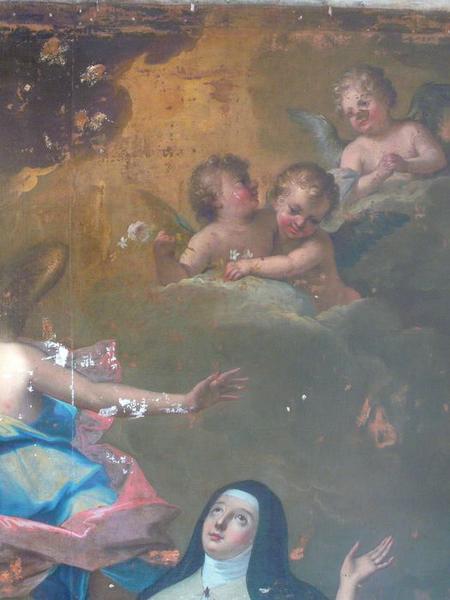 tableau : Transverbération de sainte Thérèse (la), détail