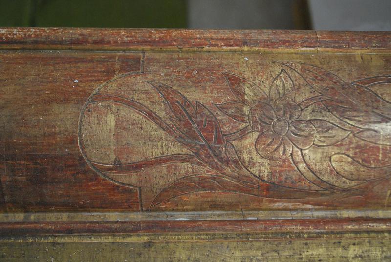 cadre du tableau : le Repas chez Simon, détail