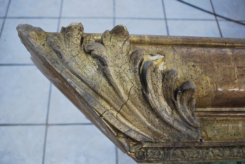cadre du tableau : le Repas chez Simon, détail