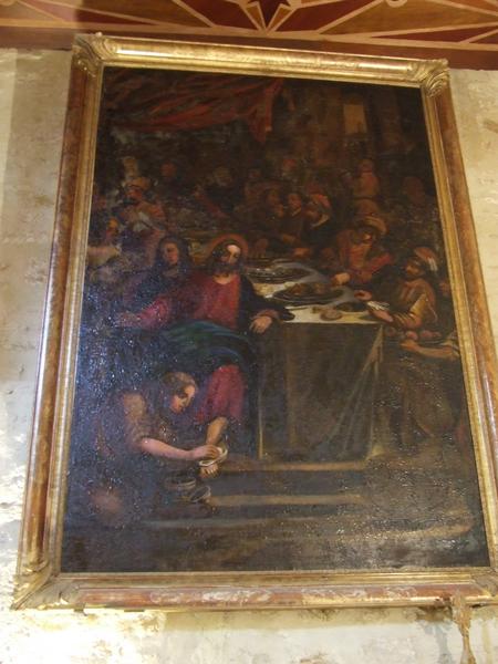 tableau : le Repas chez Simon, vue générale