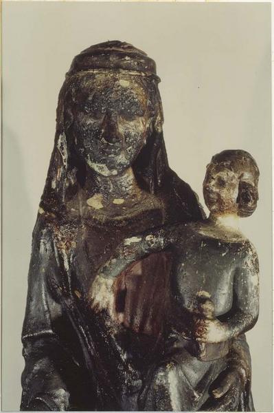 statue : Notre-Dame-de-Grâce, vue partielle - © Ministère de la Culture (France), Médiathèque du patrimoine et de la photographie (objets mobiliers), tous droits réservés