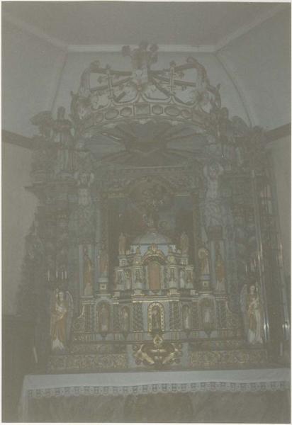 autel, tabernacle, retable (maître-autel), vue générale - © Ministère de la Culture (France), Médiathèque du patrimoine et de la photographie (objets mobiliers), tous droits réservés