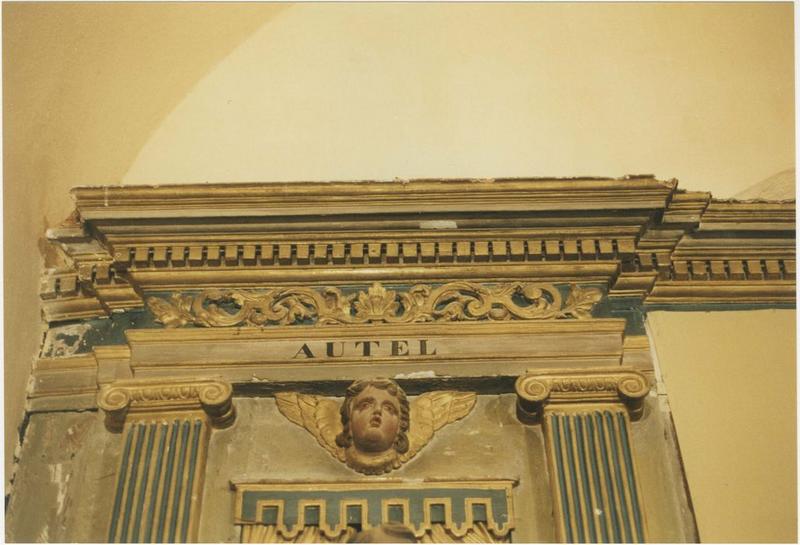 maître-autel, détail