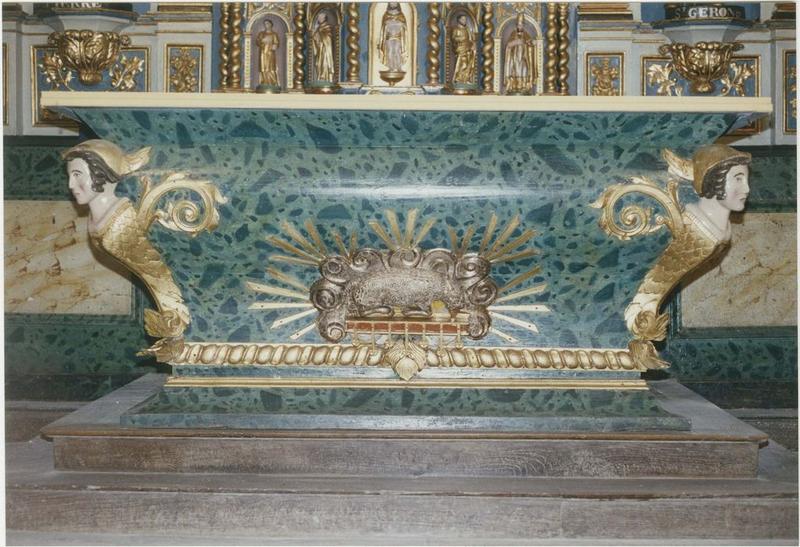 maître-autel, vue générale de l'autel