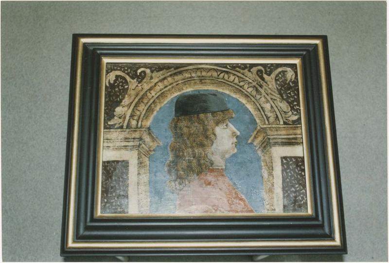 tableau, cadre : portrait,  vue générale