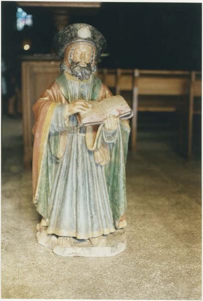 statue : saint Jacques, vue générale