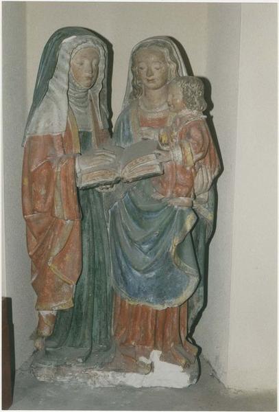 groupe sculpté : la Présentation au Temple, vue générale