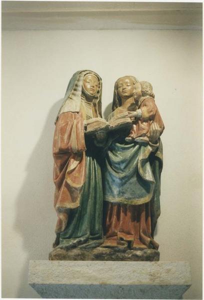 groupe sculpté : la Présentation au Temple, vue générale
