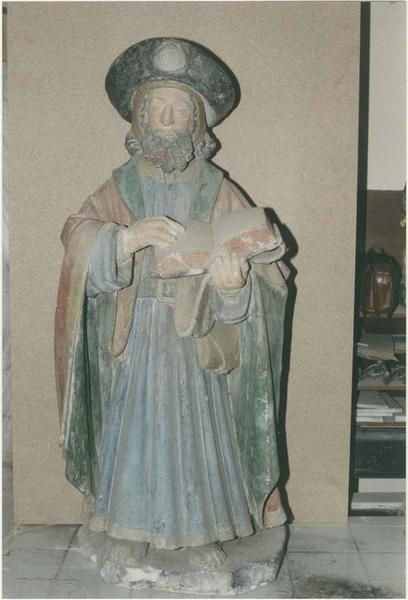 statue : saint Jacques, vue générale