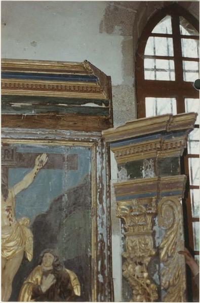 retable, détail